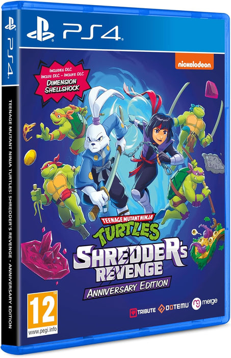 Teenage Mutant Ninja Turtles: Shredders Revenge - Anniversary Edition (PS4) PlayStation 4