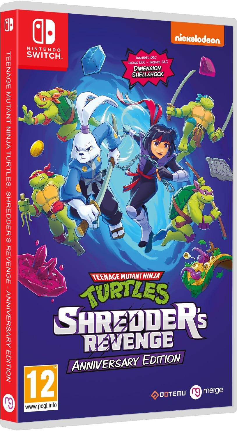 Teenage Mutant Ninja Turtles: Shredders Revenge - Anniversary Edition (Switch)