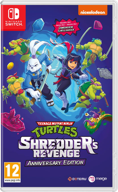 Teenage Mutant Ninja Turtles: Shredders Revenge - Anniversary Edition (Switch) Nintendo Switch
