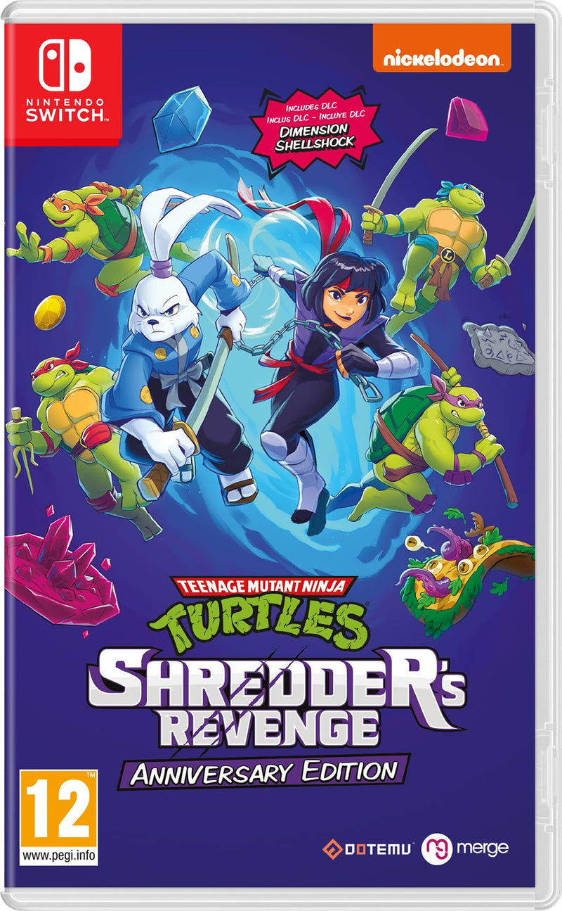 Teenage Mutant Ninja Turtles: Shredders Revenge - Anniversary Edition (Switch) Nintendo Switch