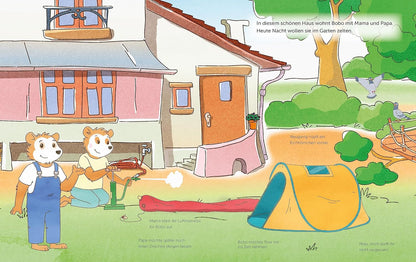 Bobo Siebenschläfer Magnet-Spiel-Buch: Kreativer Lernspaß mit 16 Magneten für Kinder ab 3 Jahren. Spielen, Lernen und Fördern!
