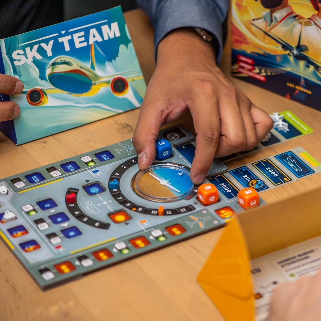 Scorpion Masqué, Sky Team, Board Game, Ages 14+, 2 Players, 20 Minutes Playing Time