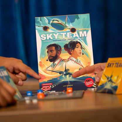Scorpion Masqué, Sky Team, Board Game, Ages 14+, 2 Players, 20 Minutes Playing Time