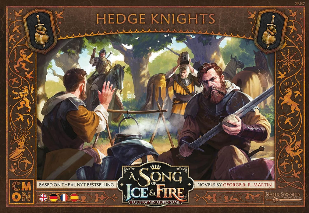 CMON | A Song of Ice & Fire - Hedge Knight | Expansion | Tabletop | 2 Players | From 14+ Years | 45+ Minutes | German | Multilingual