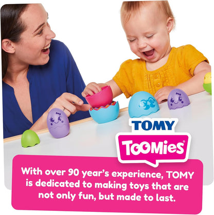 Toomies E73564 New Hide & Squeak Nesting Eggs, Large