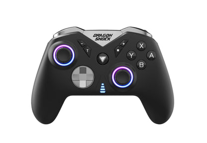 DragonShock - NEBULA PRO - Wireless Controller kompaltibel mit Nintendo Switch/Switch OLED und PC/Mobilgerät | Schwarz