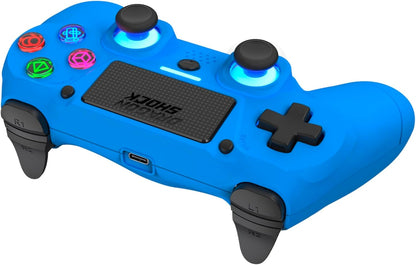 DragonShock - MIZAR BT Blue Wireless Controller for PS4, PC and Mobile Devices