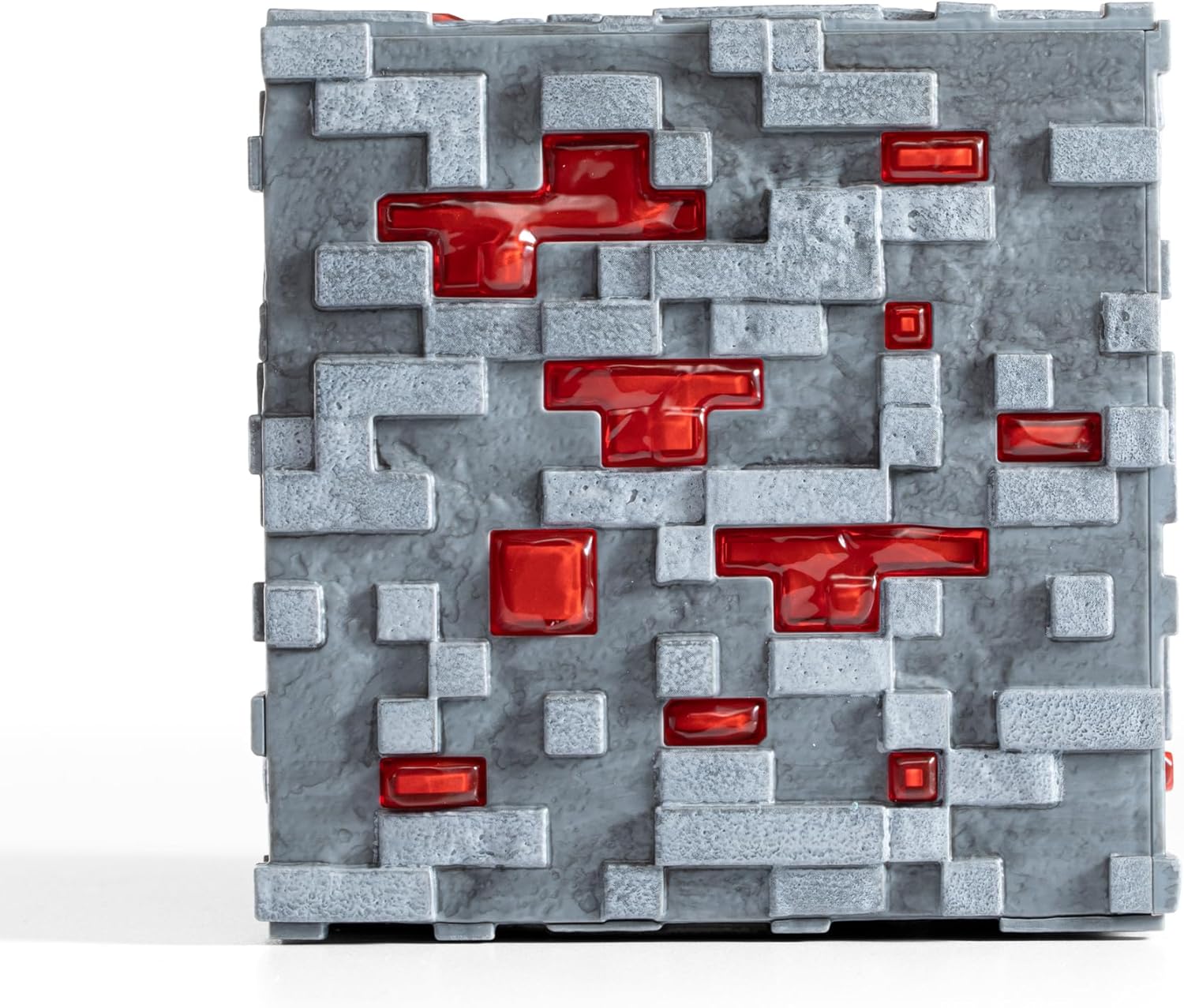 Noble Collection Minecraft réplique Illuminating Redstone Ore Cube 10 cm