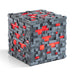 Noble Collection Minecraft réplique Illuminating Redstone Ore Cube 10 cm