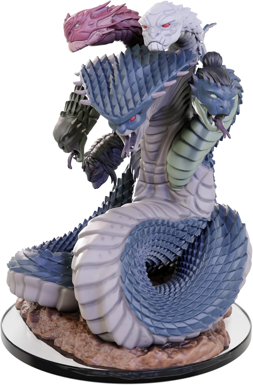 WizKids Papel crítico Miniaturas sin pintar: figura sin pintar de Abominación de Naga