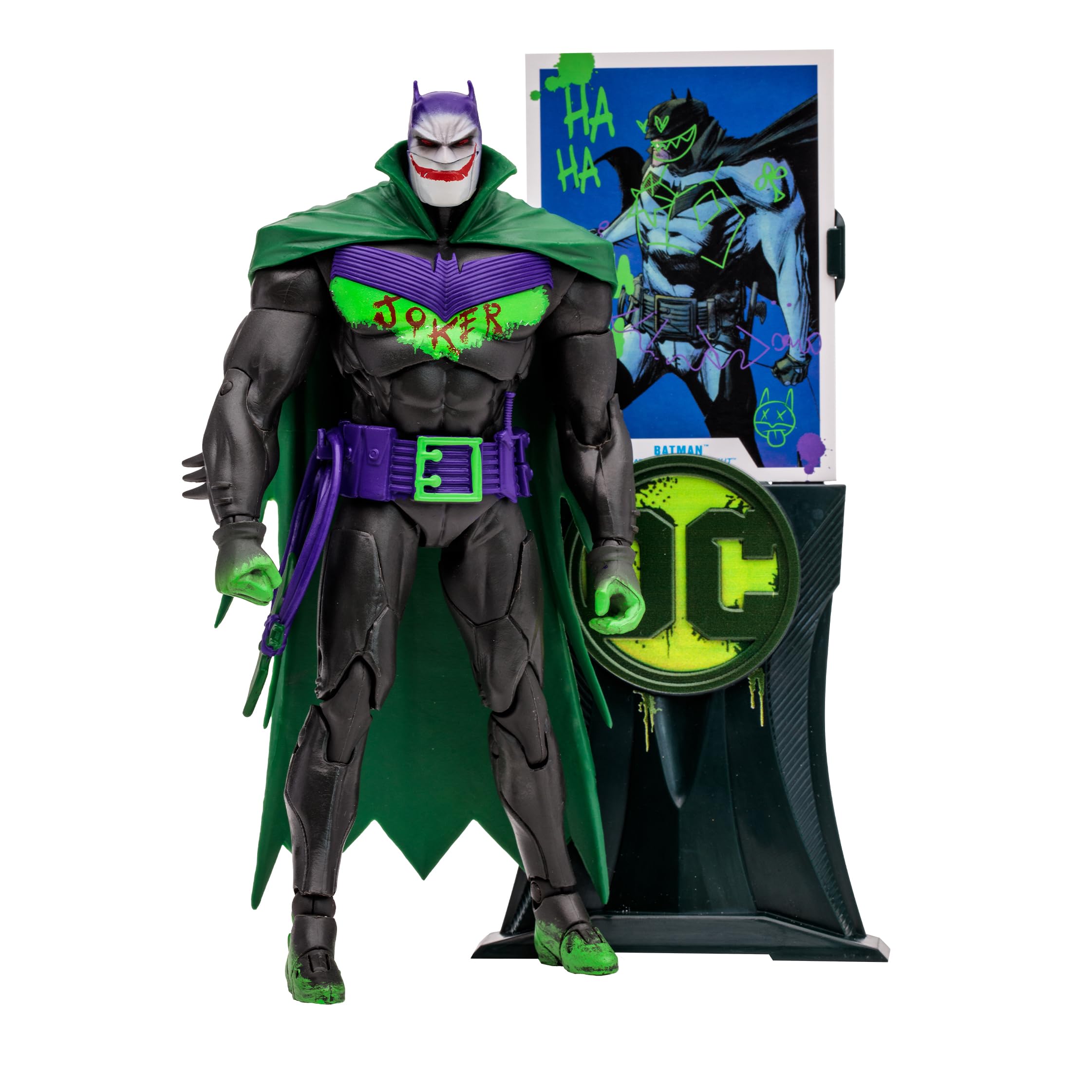 McFarlane Aus dem DC Universum kommt Diese detailreiche, bewegliche Actionfigur.
