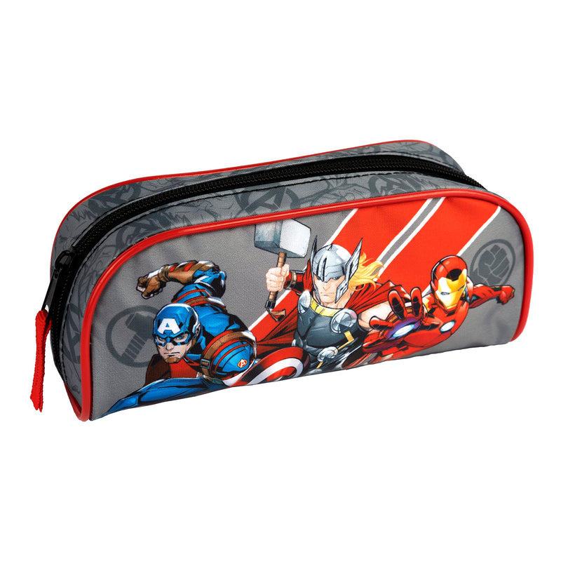 Undercover Marvel Avengers Pencil Case - Pencil Case for School - Stylish Case with Avengers Motif - Pencil Case for Teenagers - Ideal for Back to School - Marvel Fan Item