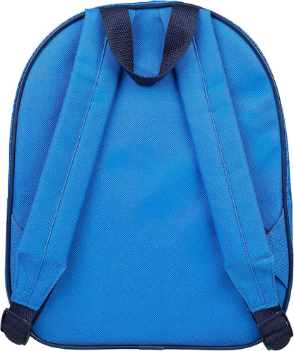 Undercover Hot Wheels Backpack with Front Pocket and Padded Shoulder Straps Approx 31 x 25 x 10 cm, blue