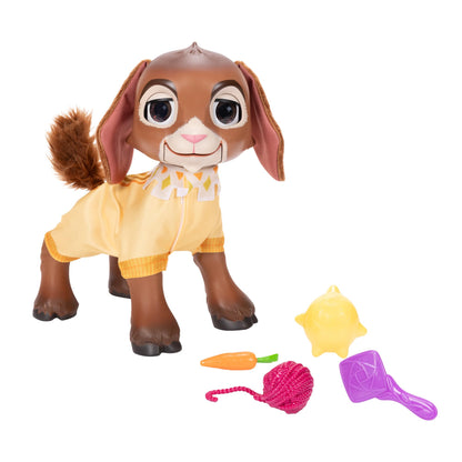 WISH Valentino Interactief & ster, rechtstreeks uit de nieuwe Disney-film voor Kerstmis! Hier is de valentijn Geit in interactieve versie, vergezeld van ster en andere accessoires