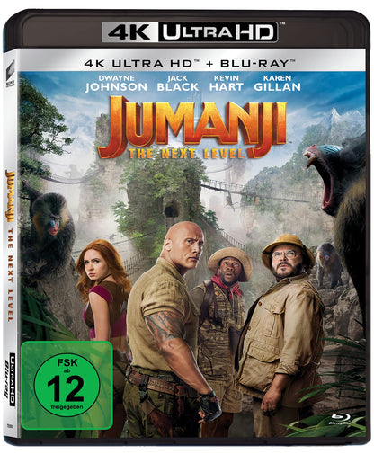 Jumanji: The Next Level (4K-UHD+Blu-ray