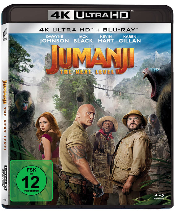 Jumanji: The Next Level (4K-UHD+Blu-ray
