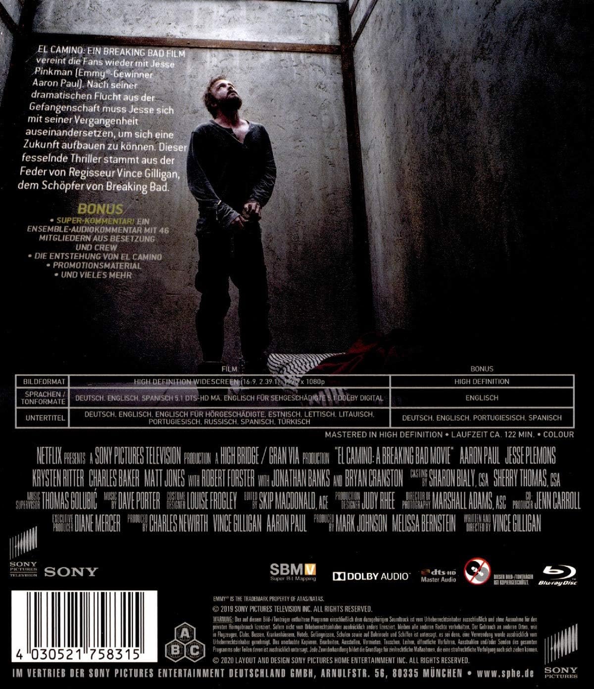 El Camino - Ein Breaking Bad Film