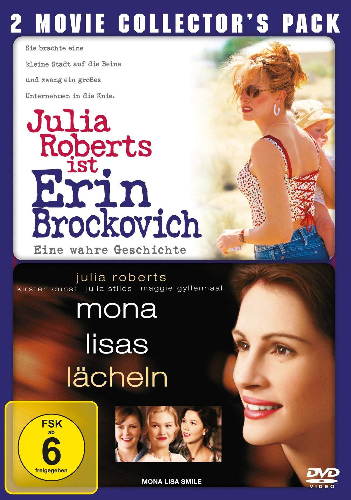 Erin Brockovich / Mona Lisas Lächeln (2 DVDs
