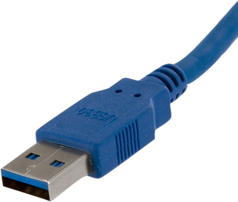 StarTech.com USB3SAB1M 1 m SuperSpeed USB 3.0 Cable A to B, M/M, USB 3.0 A to B Cable, 1x USB 3.0 A (M), 1x USB 3.0 B (M), 1 m