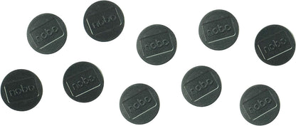 Nobo Magnetic Whiteboard Magnets, 38 mm, Pack of 10, 1915312, Coloured