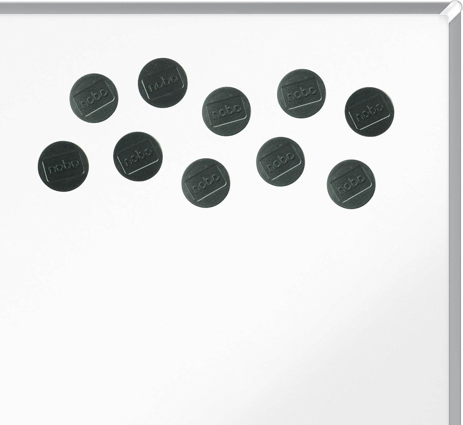 Nobo Magnetic Whiteboard Magnets, 38 mm, Pack of 10, 1915312, Coloured
