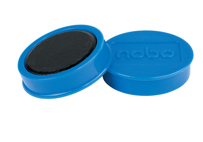 Nobo Imanes para Pizarra Blanca, 38 mm, Paquete de 10, 1915313, Variedad de Colores