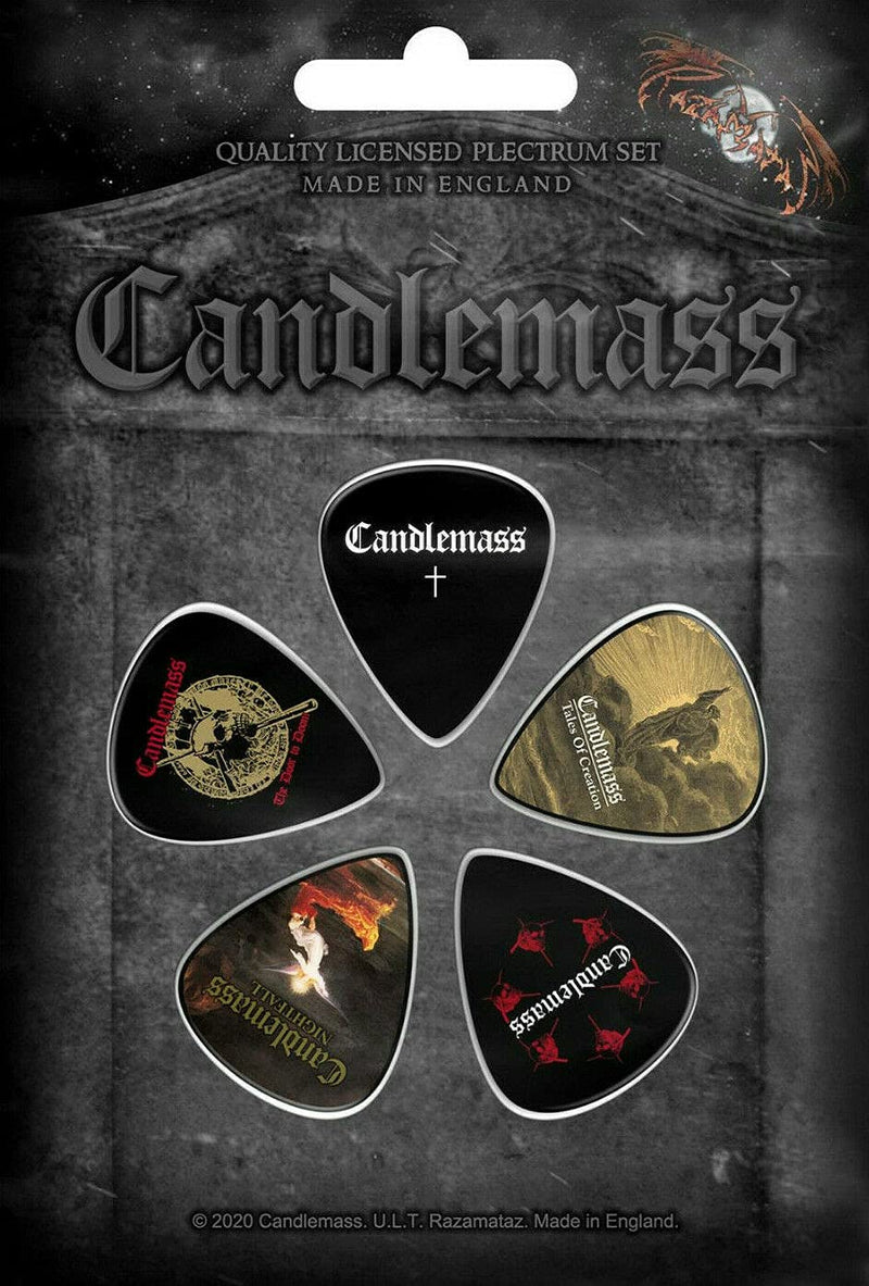 Candlemass: Gravestone Plectrum Pack (Set Plettri)