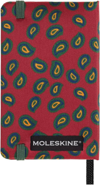 Moleskine Limited Edition Professional Silk Notizbuch, fester Einband, XS (6,3 x 10,8 cm), einfarbig, Bordeaux, 176 Seiten