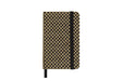 Moleskine Shine Notebook, Cover with Made in Italy Mantero Fabric, with White Pages and Elastic Closure, Pocket Size 13.6x8.8 cm, Color
