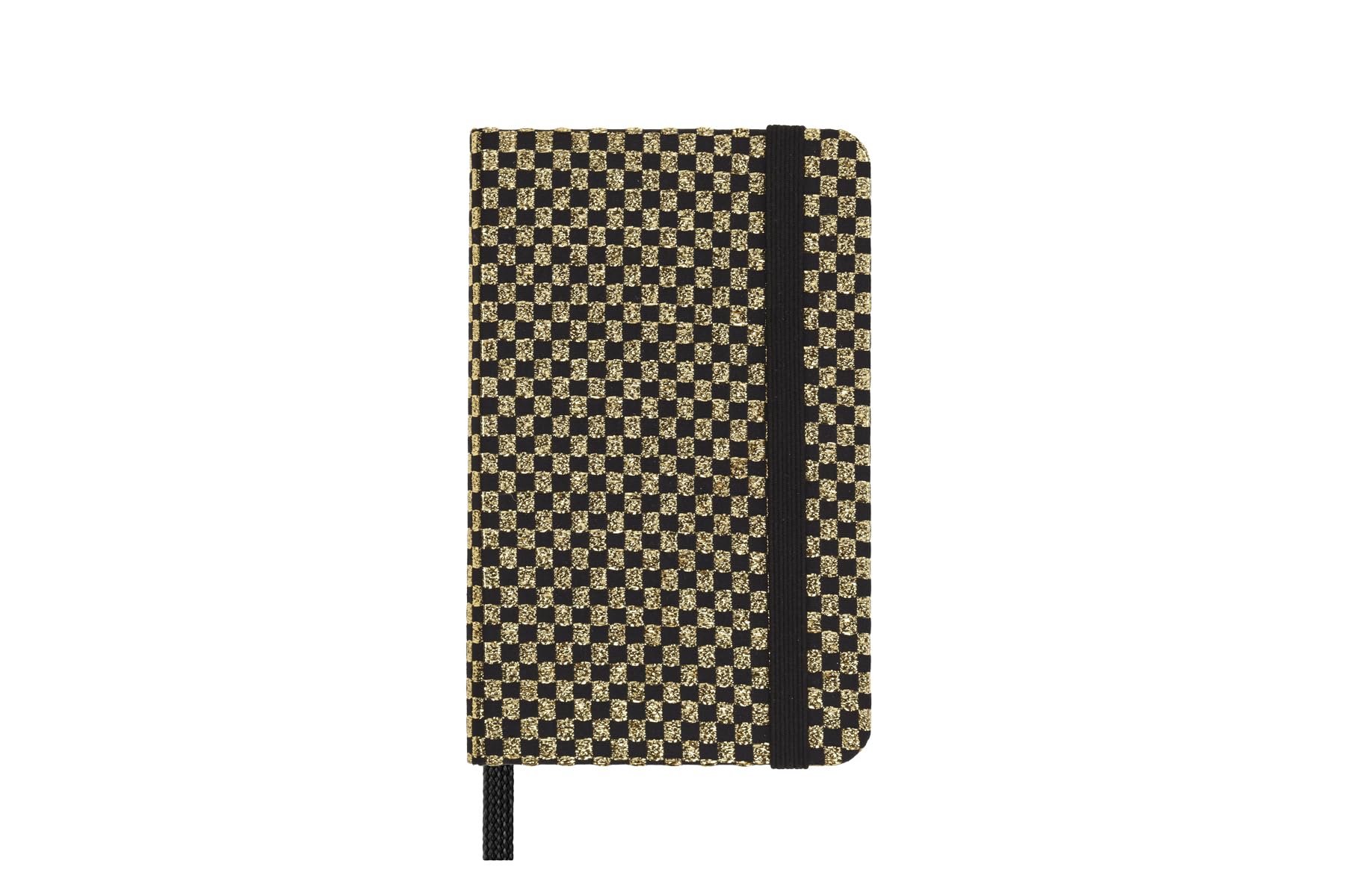 Moleskine Shine Notebook, Cover with Made in Italy Mantero Fabric, with White Pages and Elastic Closure, Pocket Size 13.6x8.8 cm, Color