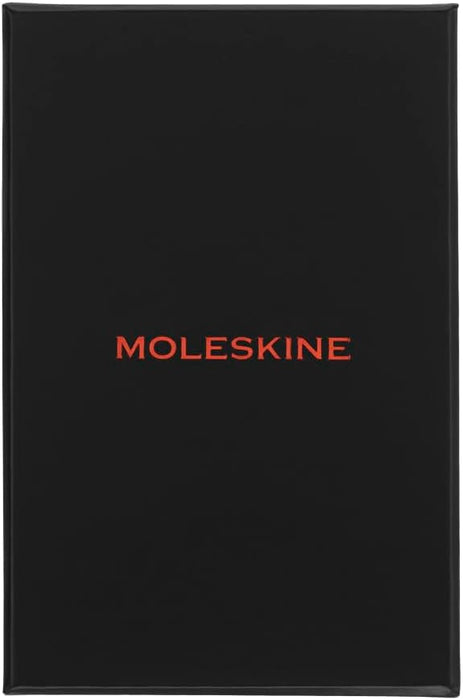 Moleskine Shine Notebook, Cover with Made in Italy Mantero Fabric, with White Pages and Elastic Closure, Pocket Size 13.6x8.8 cm, Color