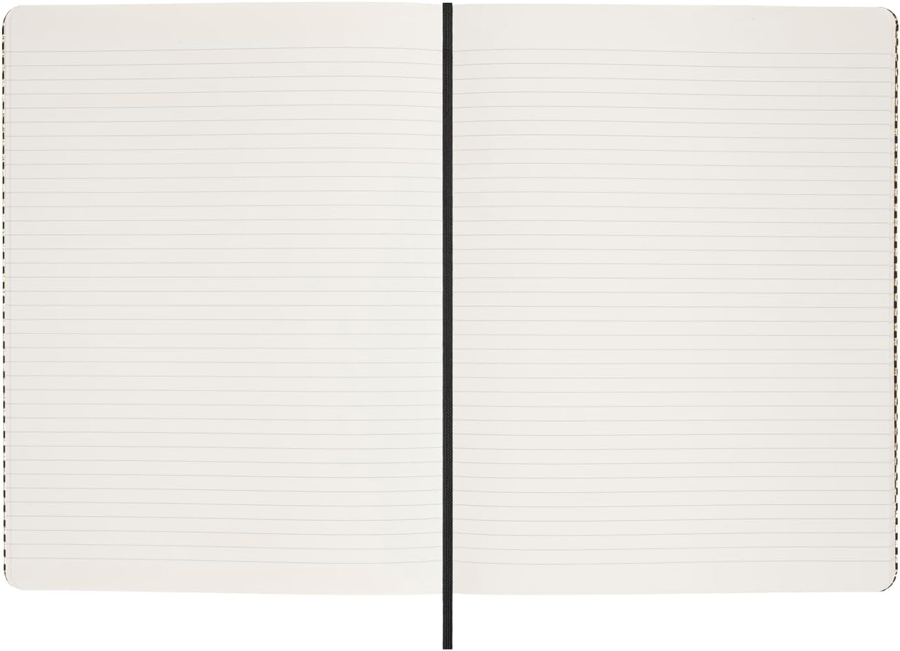 Moleskine Limited Edition Notebook Holiday Shine, Extra Large, Ruled, Gold, Hard Cover (7.5 x 10