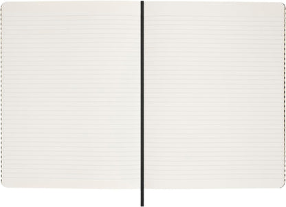 Moleskine Limited Edition Notebook Holiday Shine, Extra Large, Ruled, Gold, Hard Cover (7.5 x 10