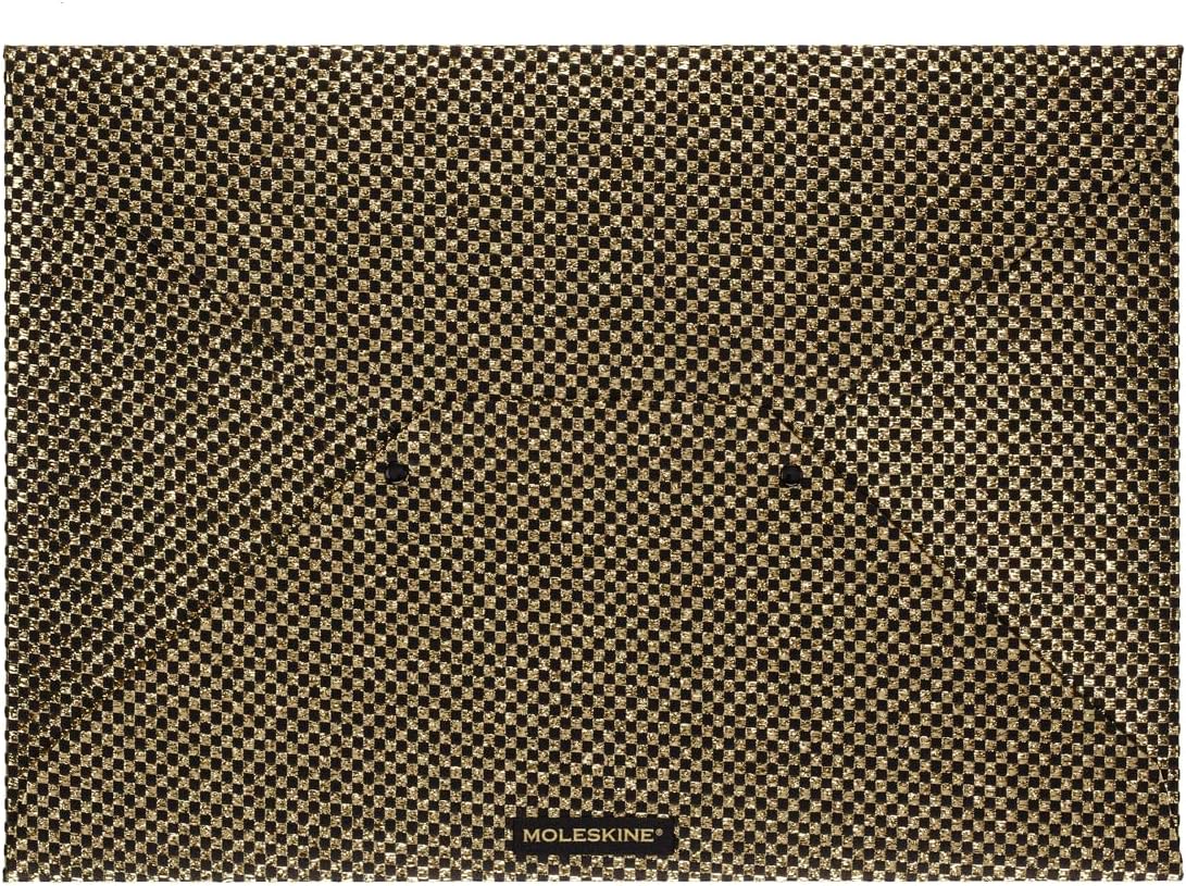 Moleskine Limited Edition Undated Planner Holiday Shine, 12M, Extra Large, Gold, Hard Cover (7.5 x 10