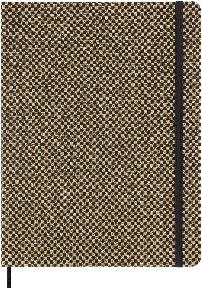 Moleskine Limited Edition Undated Planner Holiday Shine, 12M, Extra Large, Gold, Hard Cover (7.5 x 10