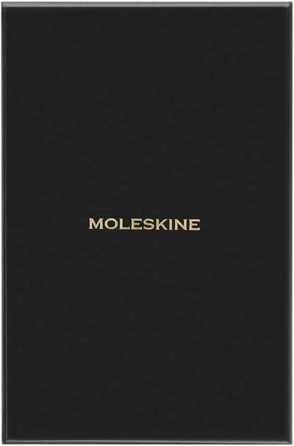 Moleskine Precious & Ethical Notebook, with Gift Box, Vegan Soft Cover, Elastic Closure, Large Format 13x21 cm, Colour