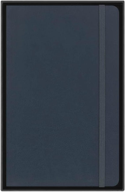Moleskine Precious & Ethical Notebook, with Gift Box, Vegan Soft Cover, Elastic Closure, Large Format 13x21 cm, Colour