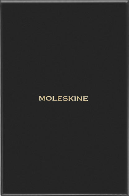 Moleskine Precious & Ethical Notebook, with Gift Box, Vegan Soft Cover, Elastic Closure, Large Format 13x21 cm, Colour