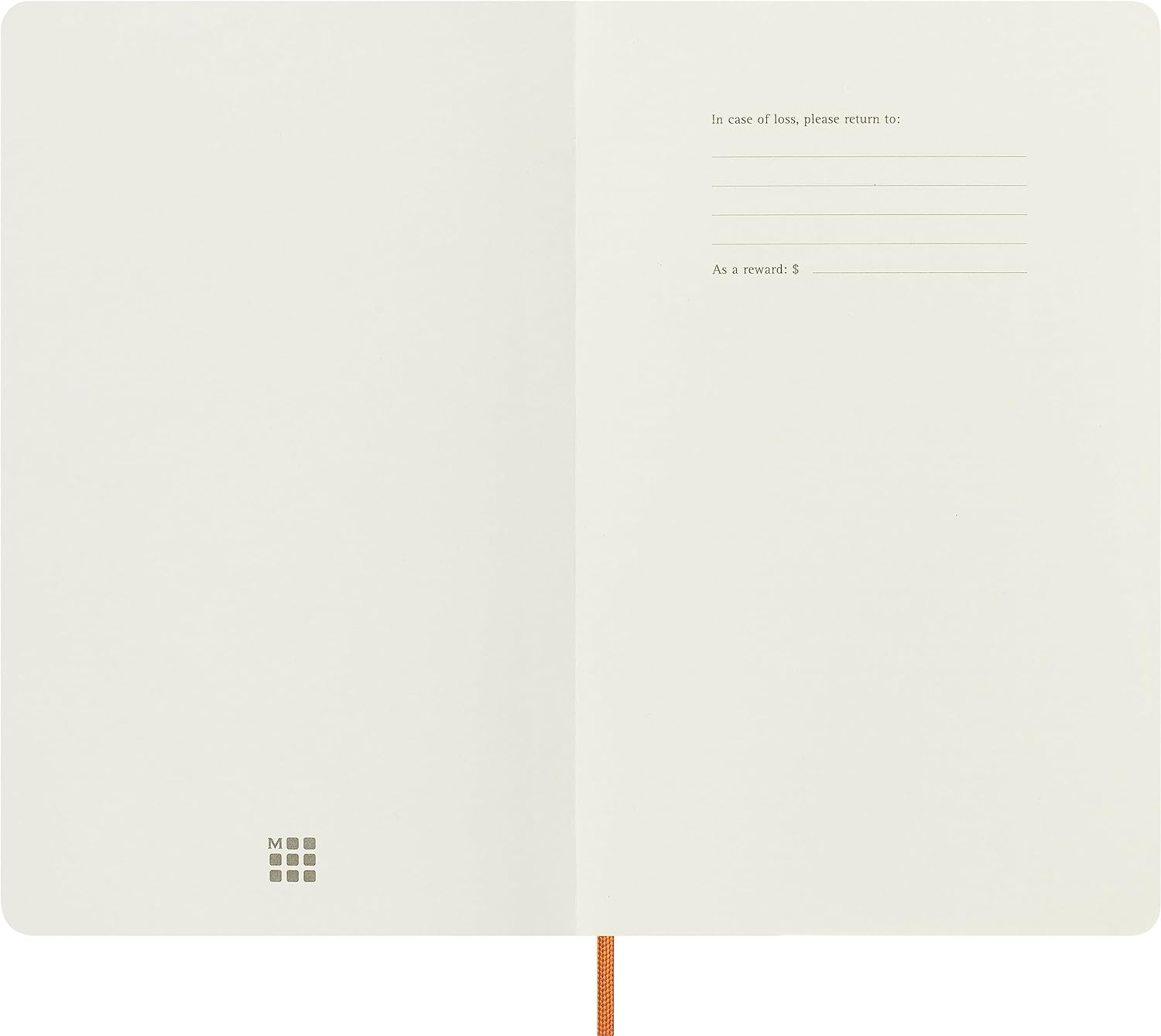 Moleskine Precious & Ethical Notebook, with Gift Box, Vegan Soft Cover, Elastic Closure, Large Format 13x21 cm, Colour