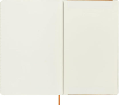 Moleskine Precious & Ethical Notebook, with Gift Box, Vegan Soft Cover, Elastic Closure, Large Format 13x21 cm, Colour