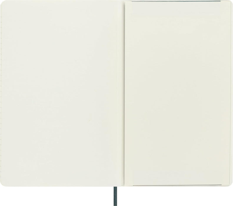 Moleskine Precious & Ethical Notebook, with Gift Box, Vegan Soft Cover Python-Effect, Elastic Closure, Large Format 13x21 cm, Colour