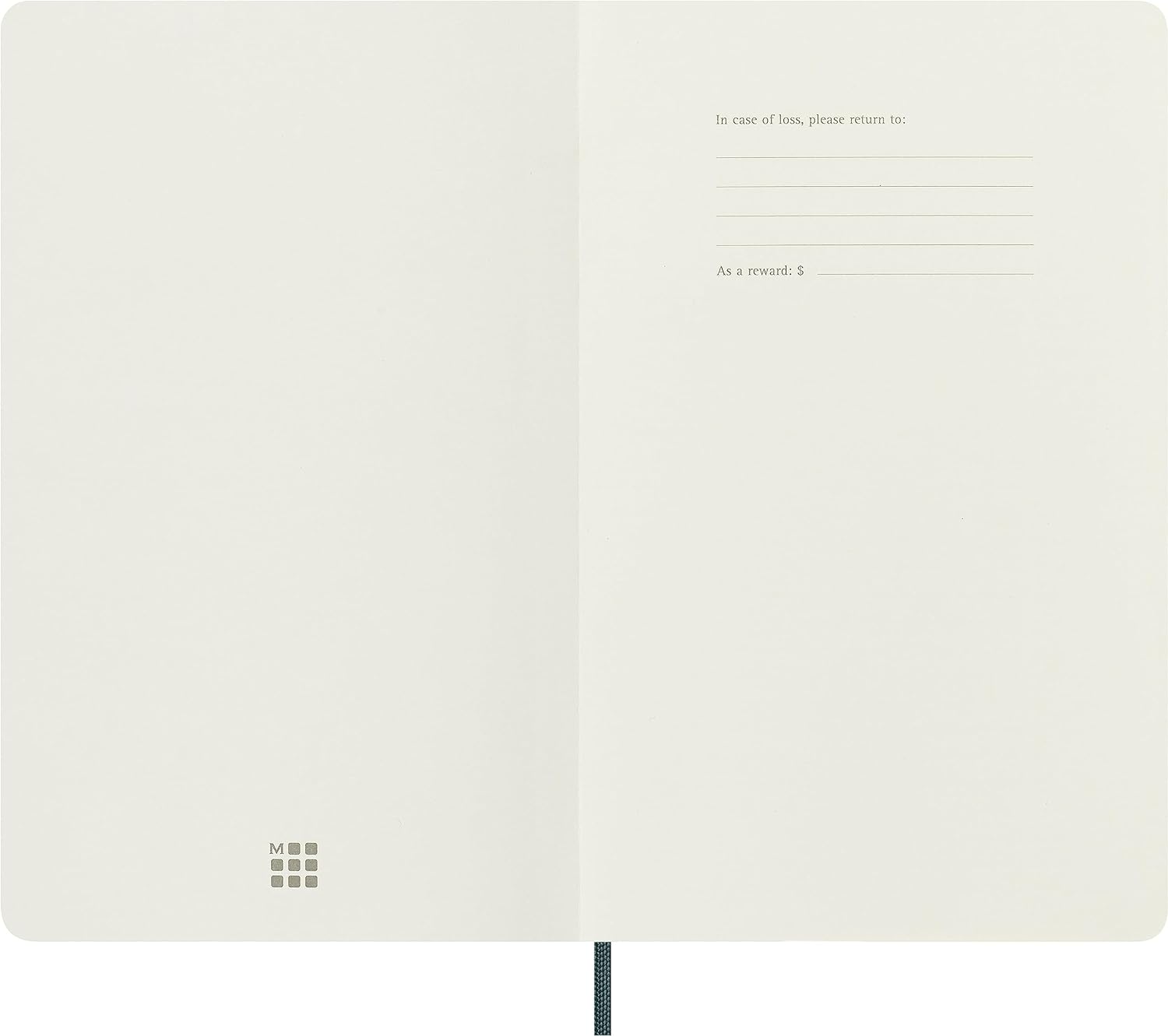 Moleskine Precious & Ethical Notebook, with Gift Box, Vegan Soft Cover Python-Effect, Elastic Closure, Large Format 13x21 cm, Colour