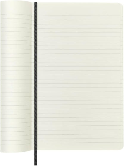 Moleskine Precious & Ethical Notebook, with Gift Box, Vegan Soft Cover Python-Effect, Elastic Closure, Large Format 13x21 cm, Colour