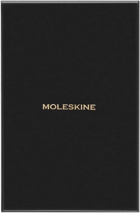 Moleskine Precious & Ethical Notebook, with Gift Box, Vegan Soft Cover Python-Effect, Elastic Closure, Large Format 13x21 cm, Colour