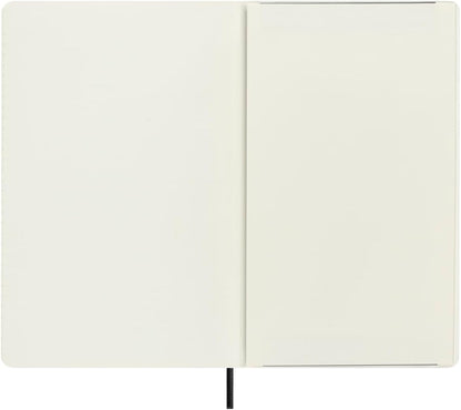 Moleskine Precious & Ethical Notebook, with Gift Box, Vegan Soft Cover Python-Effect, Elastic Closure, Large Format 13x21 cm, Colour
