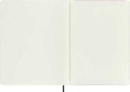 Moleskine Precious & Ethical Notebook, with Gift Box, Vegan Soft Cover Python-Effect, Elastic Closure, XL Format 19x25 cm, Colour