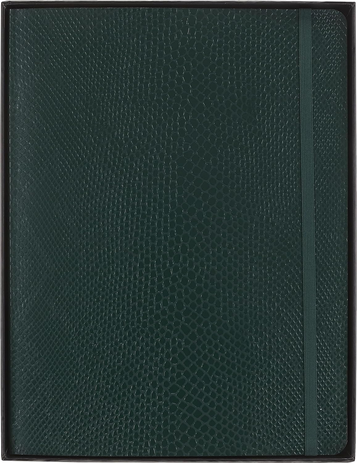 Moleskine Precious & Ethical Notebook, with Gift Box, Vegan Soft Cover Python-Effect, Elastic Closure, XL Format 19x25 cm, Colour