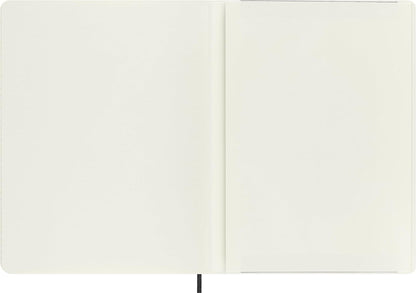 Moleskine Precious & Ethical Notebook, with Gift Box, Vegan Soft Cover Python-Effect, Elastic Closure, XL Format 19x25 cm, Colour