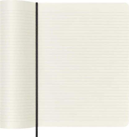 Moleskine Precious & Ethical Notebook, with Gift Box, Vegan Soft Cover Python-Effect, Elastic Closure, XL Format 19x25 cm, Colour
