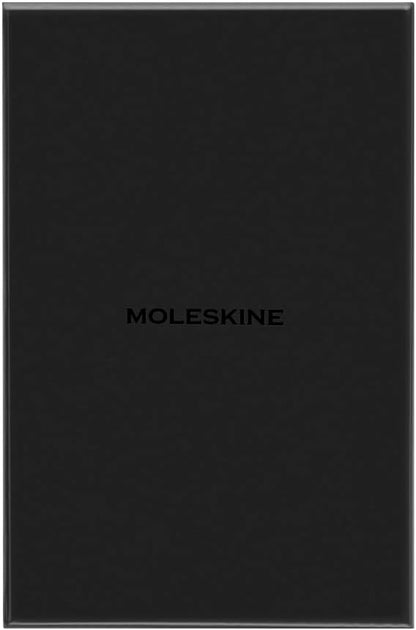Moleskine Agenda Silk 12 Months, Weekly Undated Agenda, Hard Cover with Italian Silk from Mantero, Elastic Closure, with Gift Box, Size Large 21x13cm, Colour